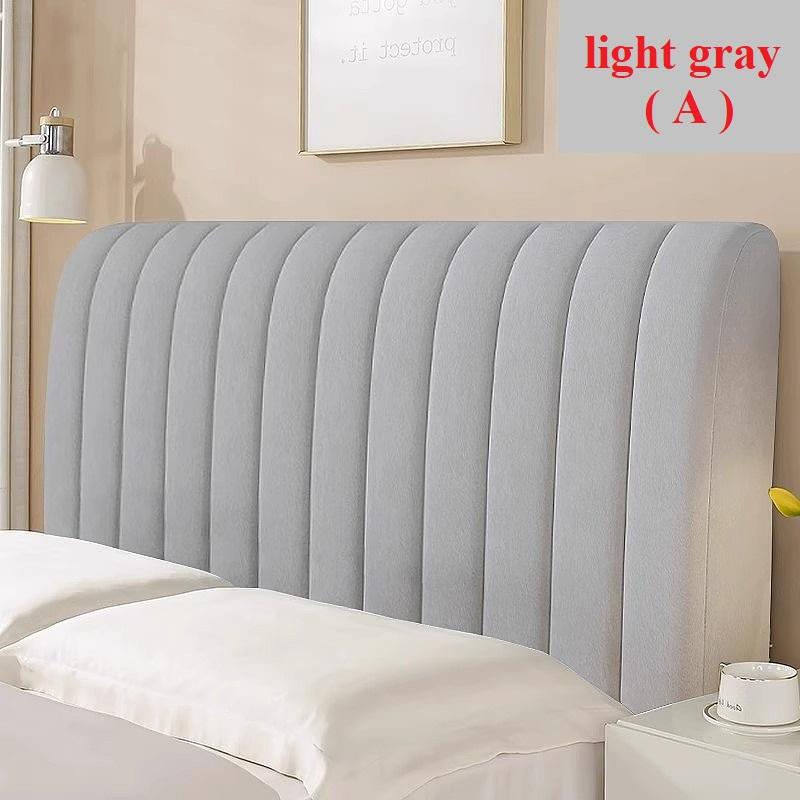 Soft Diamond Velvet Headboards Covers Slipcover for Single/King/Double Elastic Bed Head Cover Thicken Upholstered Washable Decor