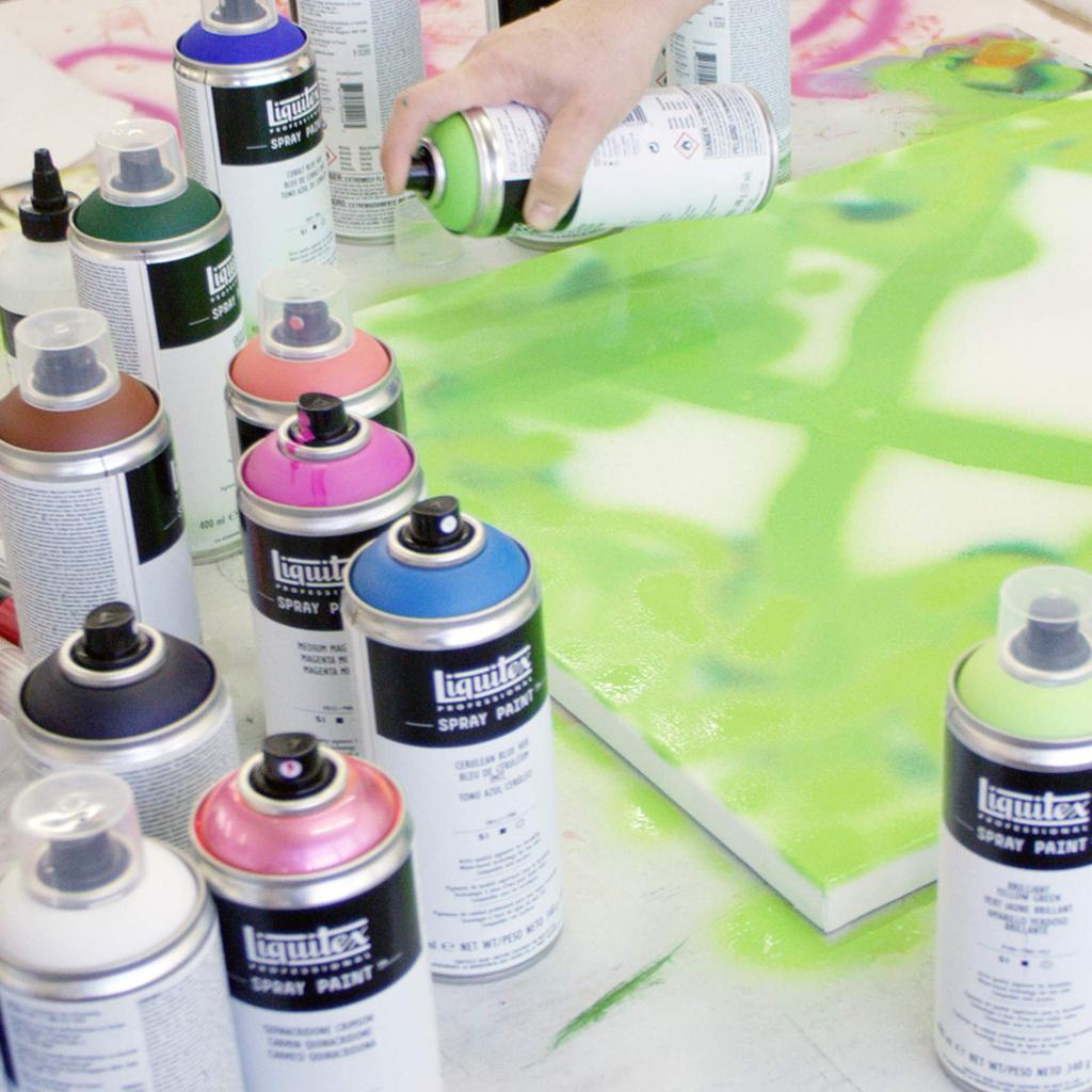 Liquitex Аэрозольная краска 003 Средний маджента [HTRC 2.1]