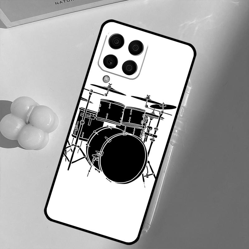 Музыкальный инструмент Барабан Для Samsung Galaxy M16 M06 M12 M55 M15 M35 M14 M34 M54 M11 M21 M31 M13 M33 M53 M32 M52 Чехол