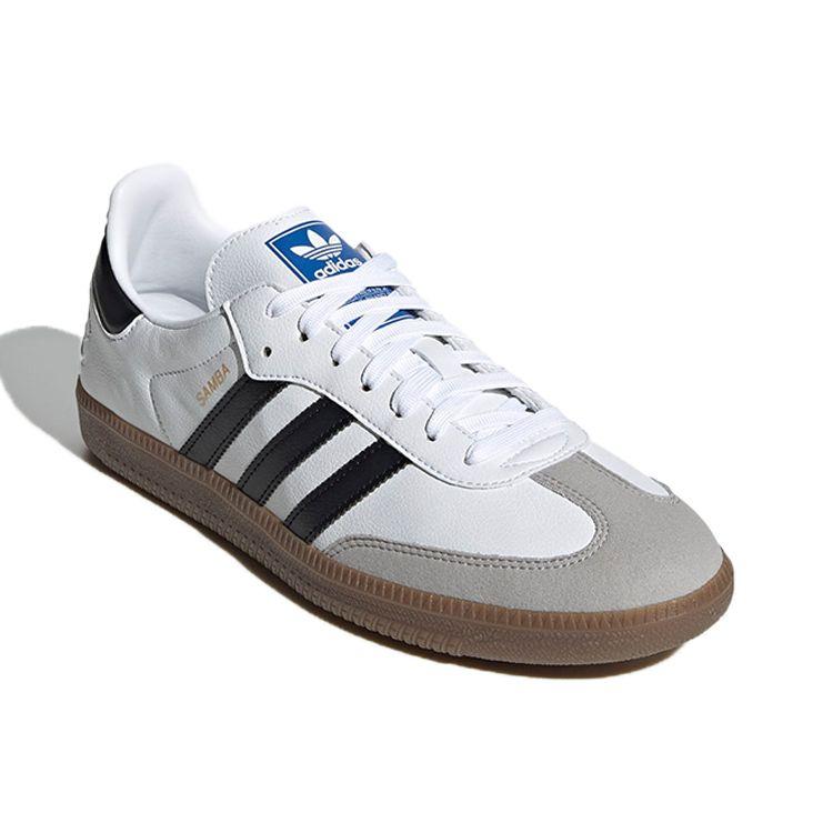 adidas Кроссовки унисекс Samba Vegan White Cloud-White Core-Black FW2427