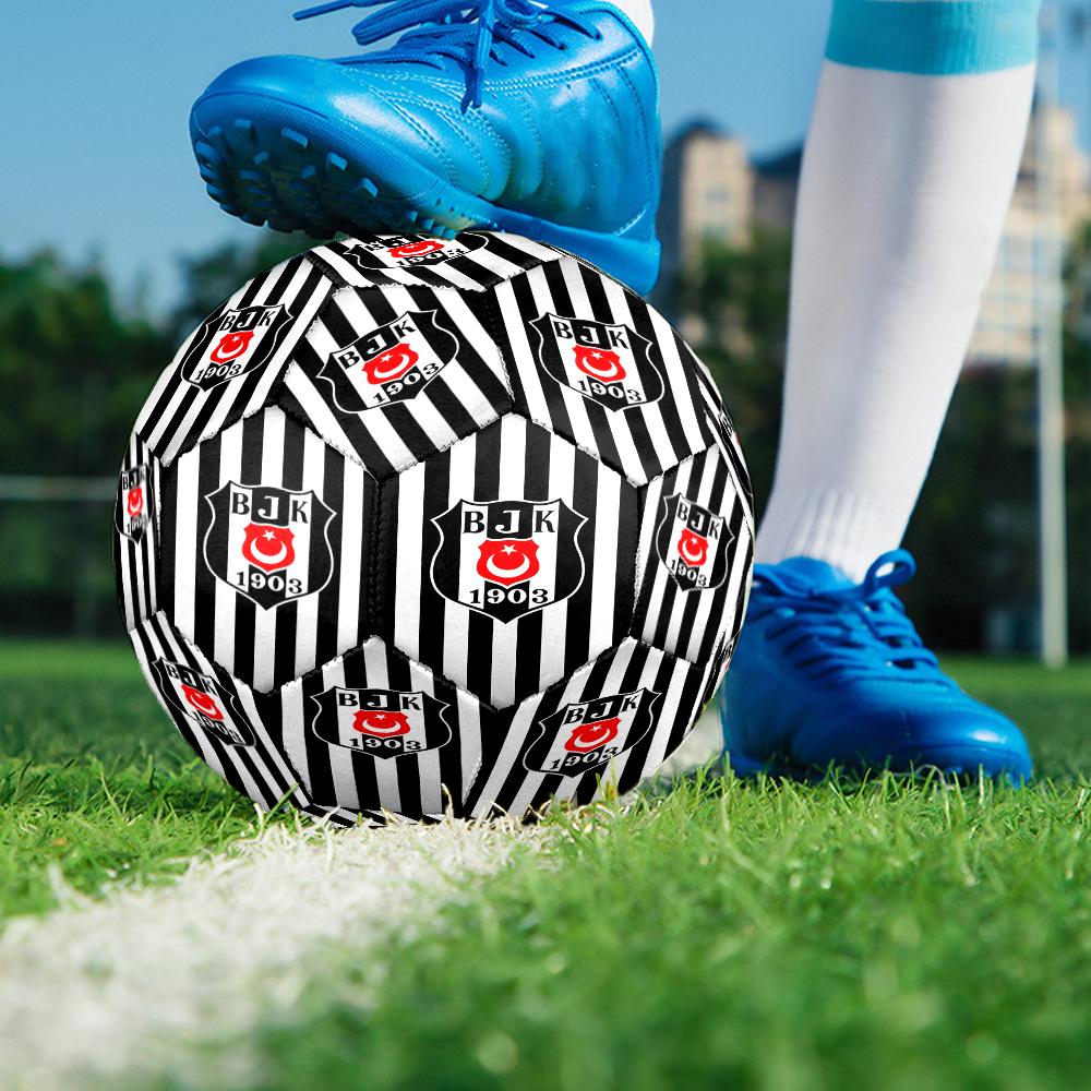 Be?ikta? Istanbul Crest Emblem Size 5 Soccer Ball,Indoor/Outdoor Suitable for Training Matches Tournaments Practice Games Perfect Gift for Fan