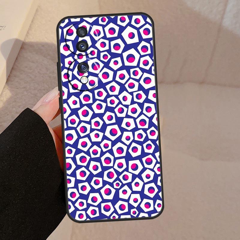 Vintage Ornament For Honor 90 70 50 Lite Magic 5 Pro 8X 9X Phone Case For Honor X8a X9a X7a X6a X9 X7 X8 X9b