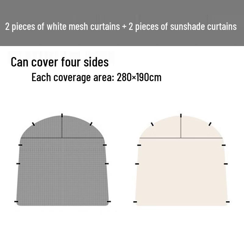 Jingong Dome Canopy Tent with Sun Protection