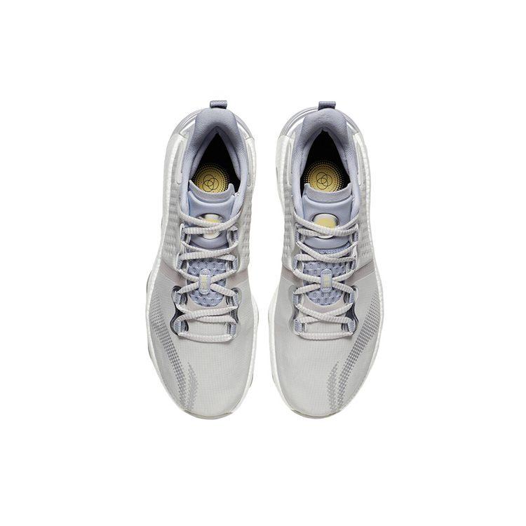 Li Ning Wujie 3 Низкие Повседневные Кроссовки Мужские Микрокристаллический Серый AFVS003-1