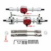 Upgrade Front & Rear Axle Assemblies & Drive Shaft for Mang Niu 1/12 Tank 300 MN82 MN78 RC Car Spare Parts