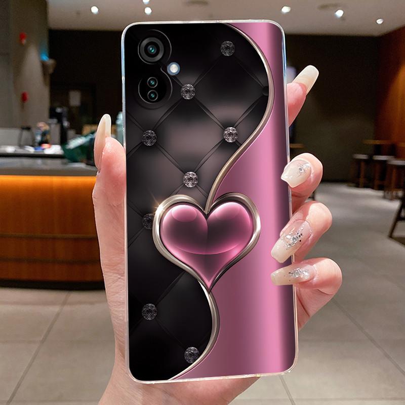 For Tecno Camon 19 Neo Casing Luxury Fashion Butterfly Flowers Soft TPU Silicone Clear Back Cover Camon 19Neo CH6i Phone Case