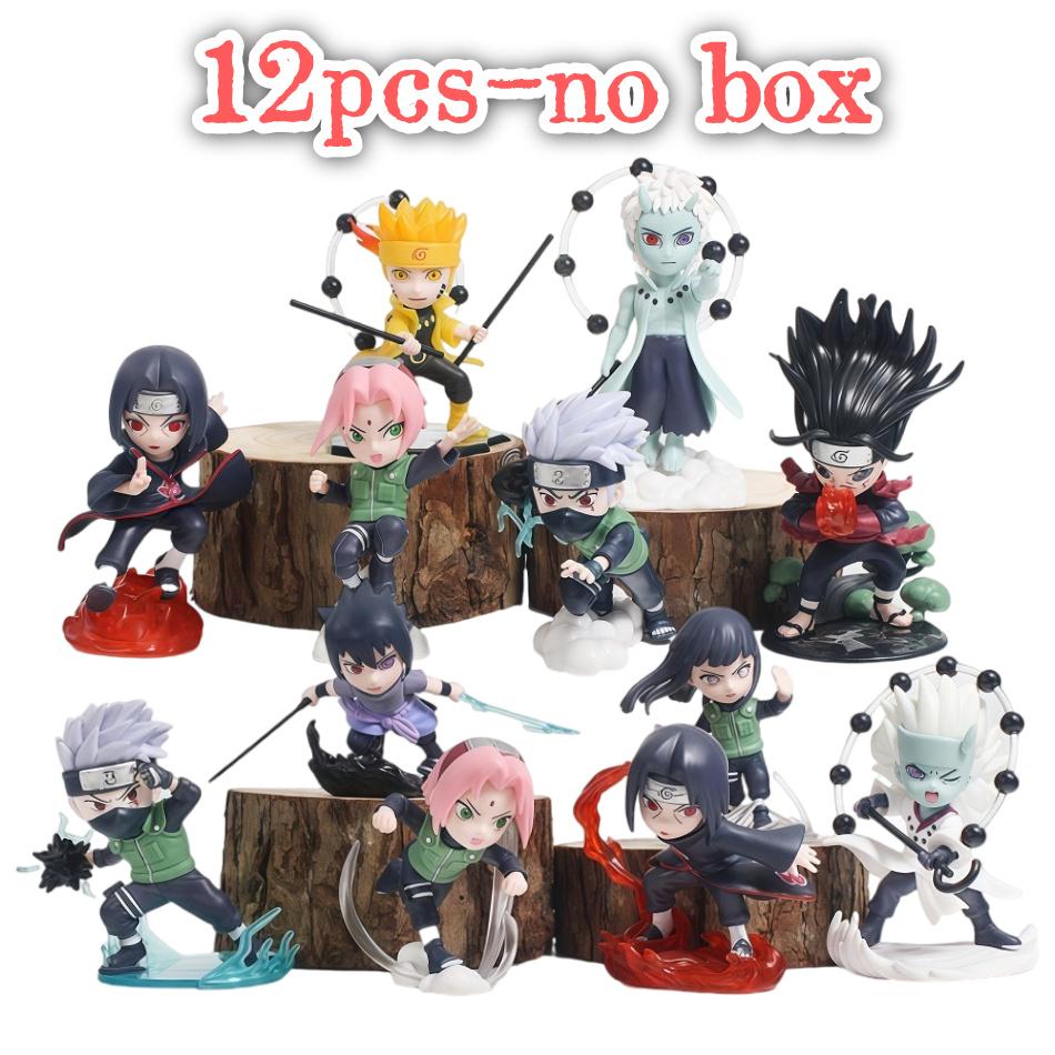 Аниме Наруто Слепой бокс Модель Фигурка 1-12 шт. NARUTO Серия Ninkai Taisen Фигурка ПВХ Настольная Коллекционная Игрушка Кукла Подарок на День Рождения