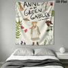 Anne of Green Gables Pattern Home Decor Tapestry, Wall Hanging, Decorative RV Wall Cloth.NGT0928011