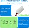 7.2V 2400mAh NiMH Rechargeable Battery with Tamiya KET 2P Connector and USB Cable – 6 Cell AA Pack for RC Cars, Trucks
