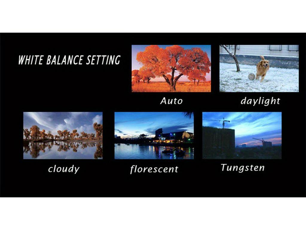 16 МП HD цифровая камера с 2,4-дюймовым экраном - Идеально подходит для домашнего использования или в качестве подарка