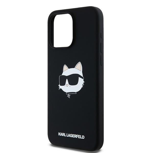 Etui do iPhone 15 Pro Karl Lagerfeld Silicone MagSafe Czarne