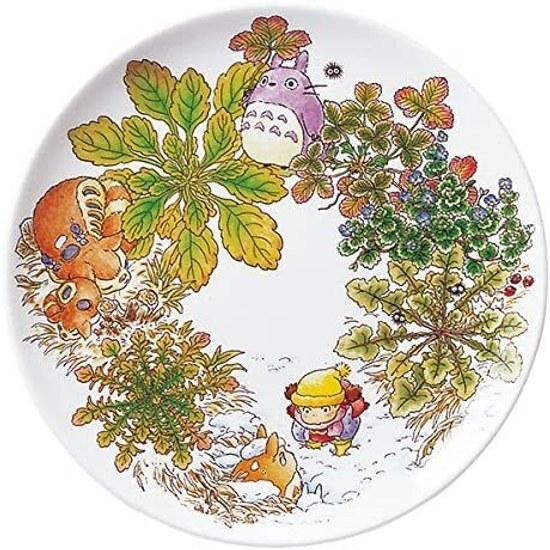 Noritake Фарфор Мой сосед Тоторо Oinunofuguri Издание Кружка 23см Набор тарелок Столовая посуда Studio Ghibli Бесплатная упаковка Подарок на праздник Подарок