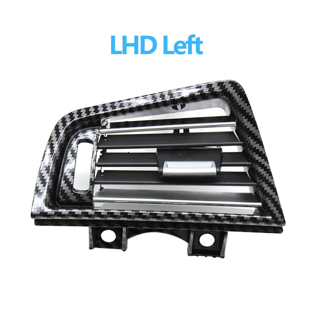 LHD RHD из углеродного волокна, хромированная передняя и задняя решетка кондиционера, выходная крышка для BMW 5 серии F10 520 521 523 525 528