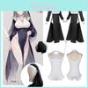 Sexy Cotton-polyester Blend Nun Outfit For Youth Cosplay