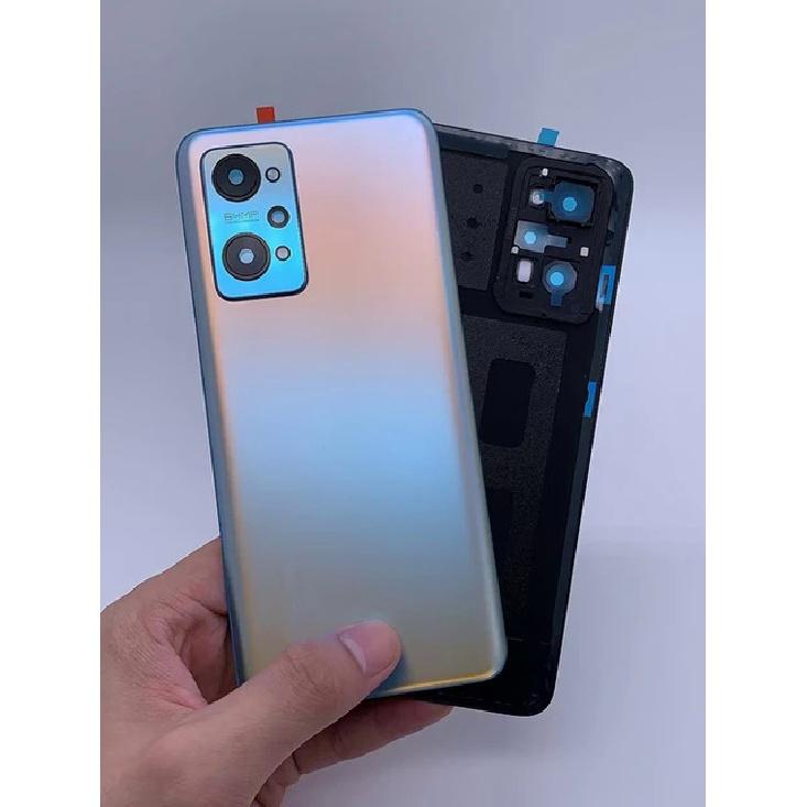 6,62 "задняя стеклянная крышка для Realme GT Neo2 Neo 2 RMX33, крышка батарейного отсека, стеклянная панель, корпус задней двери с объективом