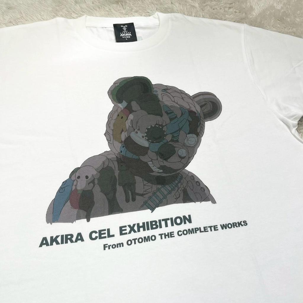 Футболка AKIRA Limited Edition〈Медведь〉 – Из выставки cel-арта Кацухиро Отомо «AKIRA» / EREWAJAPAN Co.,Ltd.