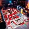 BS poster Carpet Rug for Living Room Bedroom Home Sofa Decoration,Kids play Nonslip Floor Mat