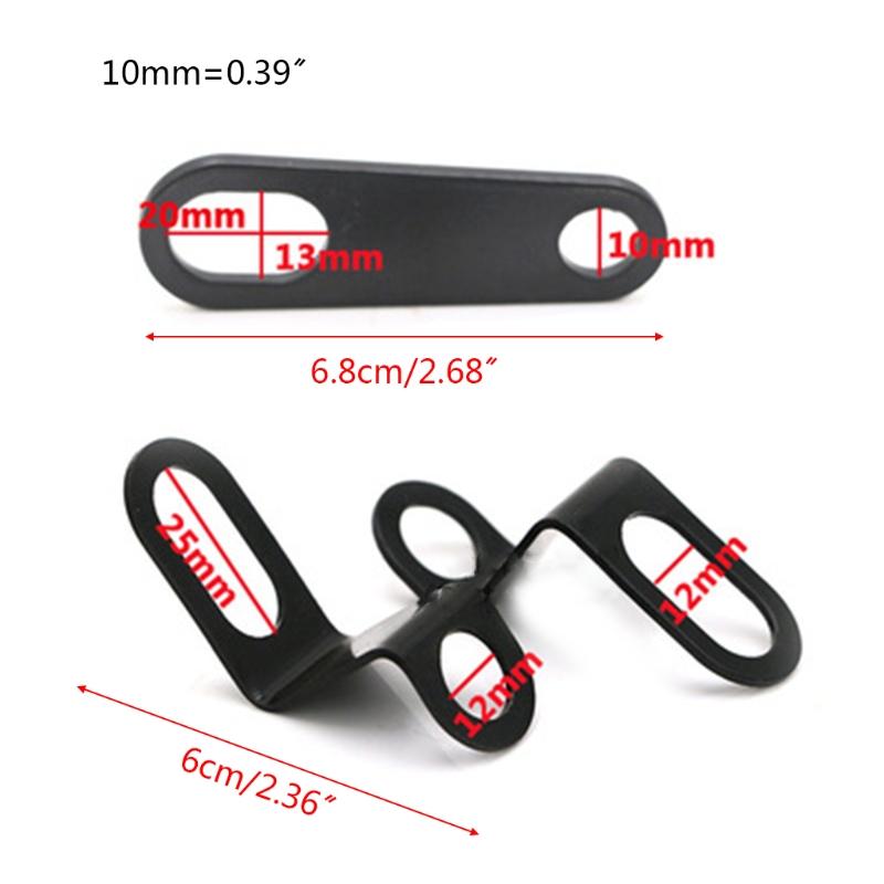 Портативные детали для мотоцикла 2 шт. кронштейны для крепления амортизатора поворотного фонаря