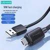 USAMS Micro USB Charging Cable for Android Phones and Power Banks