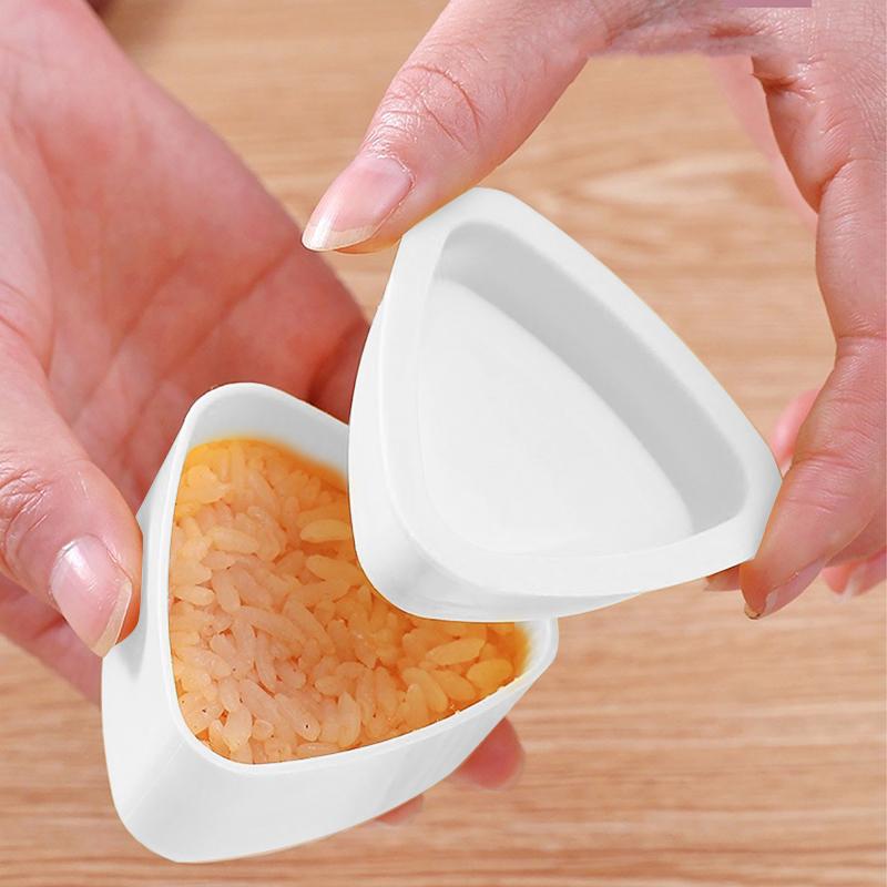 Sushi Mold Sushi Maker Rice Ball Food Food Grade Press Triangular Sushi Maker Mold Bento Kitchen Gadget Sets