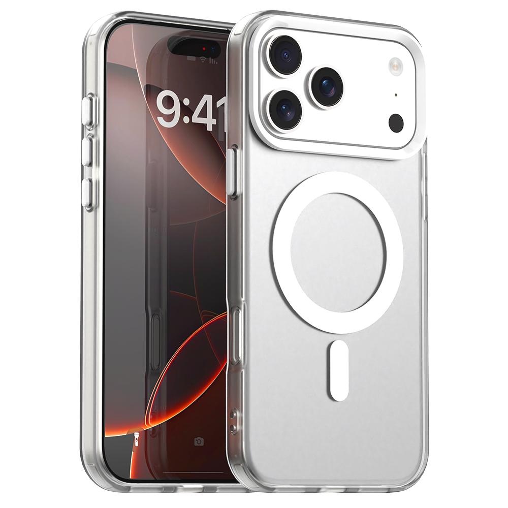 Канди Матовый Чехол ForMagsafe Для iPhone 17 Air 17Promax 16 15 14 Pro Max Plus 13 12 11 16E SE4 17Pro Прозрачный Прочный Чехол
