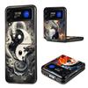 Баланс Стихий Вечный Инь-Ян Чехол для Телефона Для Samsung Z Flip 7 6 5G Galaxy Z Flip4 Z Flip5 Z Flip3 Чехол Черный Жесткий ПК