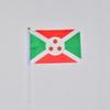 Burundi 10pieces of 14*21cm hand-waving flags