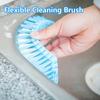 Многофункциональная щетка для чистки, Гибкая угловая щетка, Щетка для чистки фруктов и овощей, Щетка для ванны, Щетка для чистки смесителя, Щетка для раковины