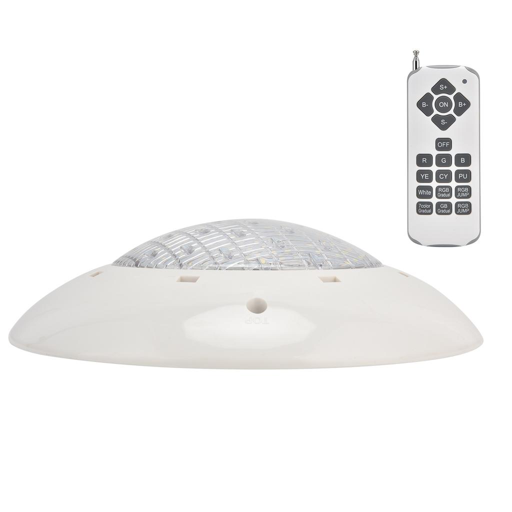 IP68 Waterproof LED Swimming Pool Light Colorful RGB Wall Mounted Underwater Light with Remote