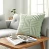 Мягкие Наволочки для Декоративных Подушек Вязание Мех Однотонный Чехол для Подушки Дивана Подушка для Талии Наволочка Защитный Чехол для Подушки Офисный Диван