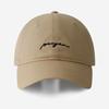 Summer baseball cap pure cotton simple versatile soft top hat wide brim big head circumference cap men's and women's models