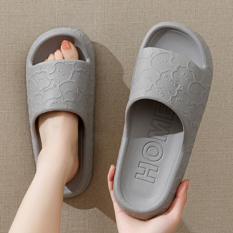 Cute EVA Non-Slip Indoor Slippers for Couples - Summer Sandals for Men & Women