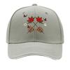 Artificial Red Rose Home Decor With Butterflies Wooden Accents Hip Hop hat Fashion Outdoor Sports Sandwich Baseball Cap