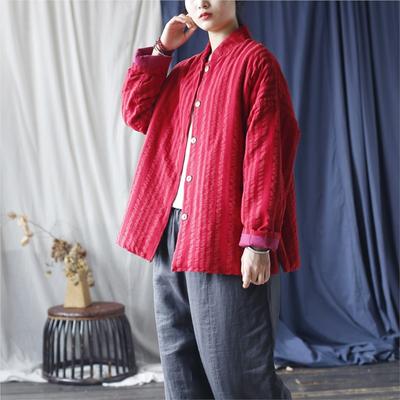 Женские зимние пальто в винтажном стиле с длинными рукавами