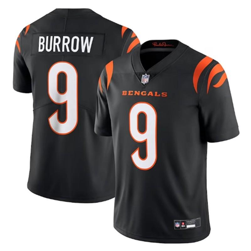 Cincinnati Bengals NFL Футбольная форма Джо Берроу Мужская Реплика Игровая рубашка для фанатов