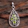 Хрустальный лечебный кулон, серебряный кулон, ювелирные изделия ручной работы, филигранный кулон, ювелирные изделия с драгоценными камнями, аметист, гранат, цитрин, топаз, перидот, кулон