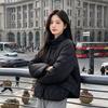 Down jacket women's winter clothing short Korean version duck down new jacket Pinghu large size