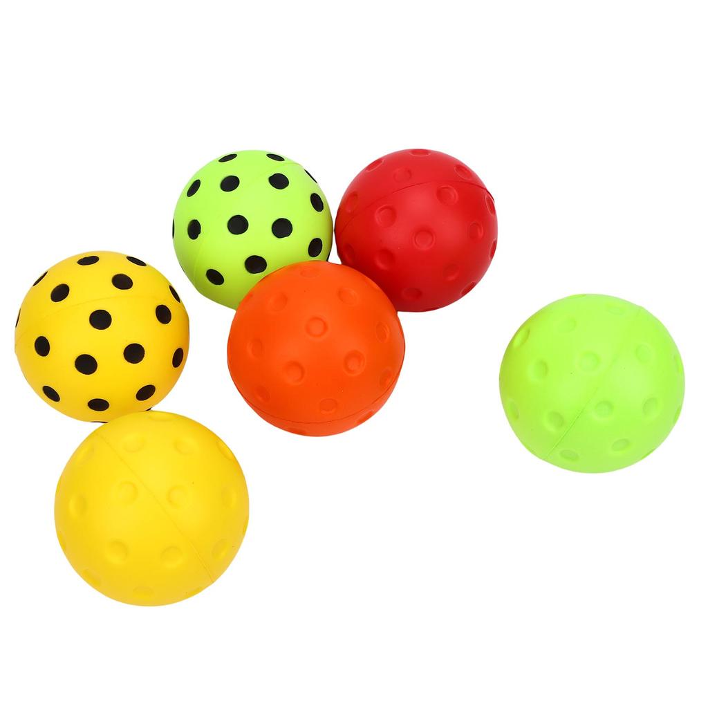 6 Pcs Practice Ball PU Foam Soft Lightweight Low Noise Quiet Practice Ball for Home Training
