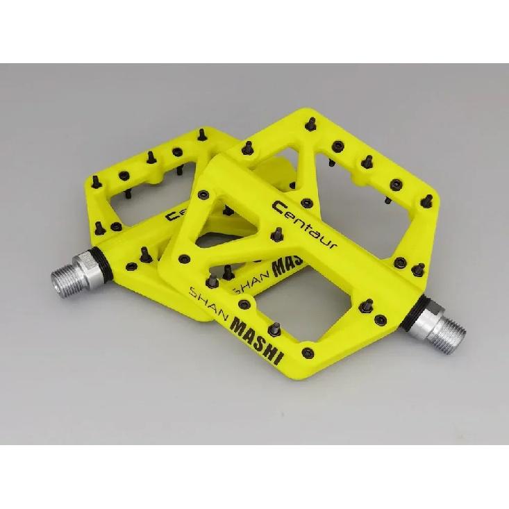 New Ultralight Seal Bearings Bicycle Bike Pedals Cycling Nylon Road bmx Mtb Pedals Flat Platform Bicycle Parts Accessories