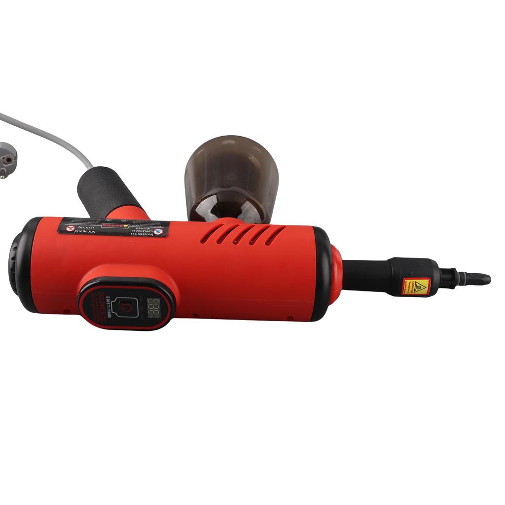 Handheld Steam Cleaner 1200W, Portable Multi Purpose High Pressure Steamer with 3 Temperature Settings, Digital Display