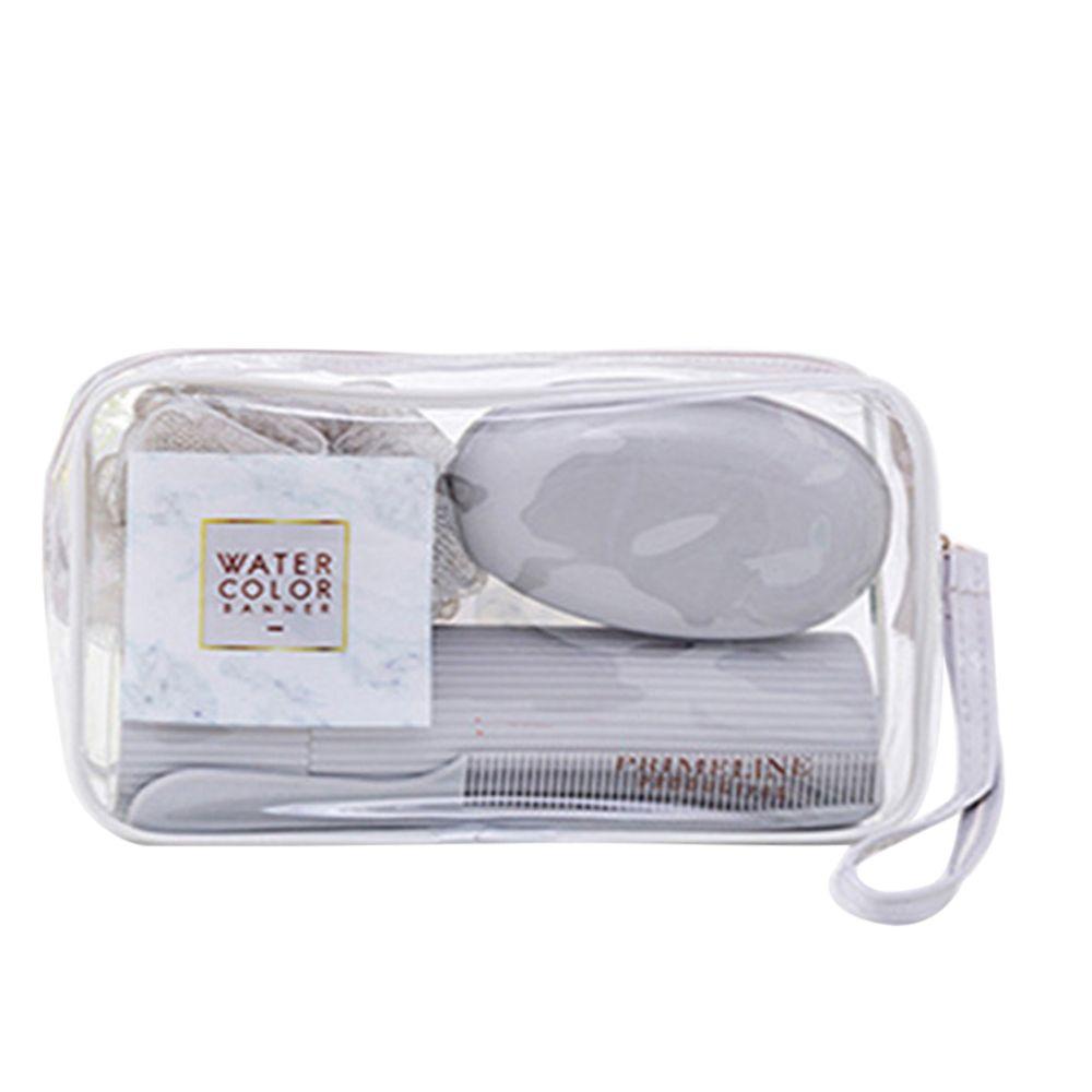 Женский дорожный органайзер, переносной футляр для хранения, косметичка, косметичка, несессер