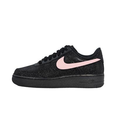Кроссовки Air Force 1 Low Skateboard Женские Светло-алмазные Черно-розовые DD8959-001(Команда133-)