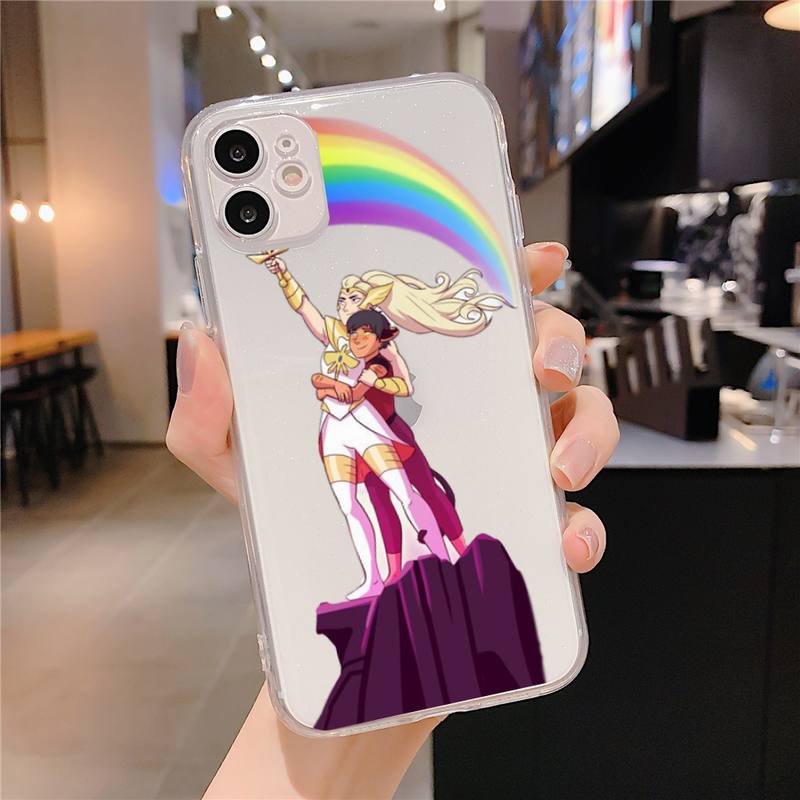 Чехол для телефона «Ши-Ра и принцессы силы» для iPhone 13 X XS MAX 6 6s 7 7plus 8 8Plus 5 5S SE 2020 XR 11 12pro max Clear