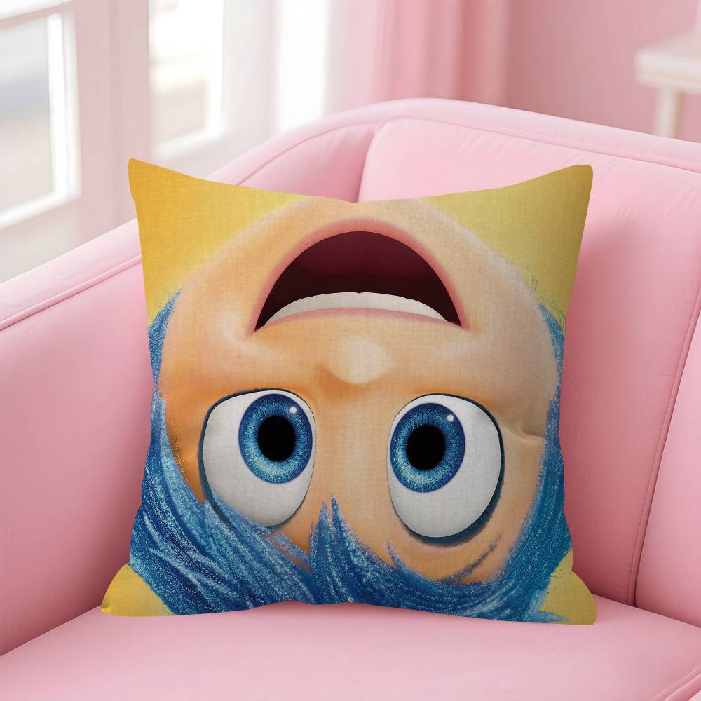 Movie cartoon IInside FUN Out Cushion Cover Inches Farmhouse Decor Home Throw Pillow Covers for Couch Decorations