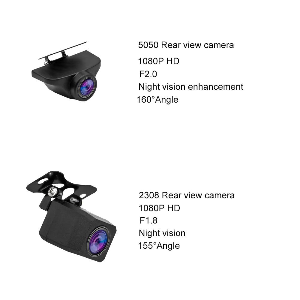 4-контактный AHD 1080P автомобильная камера заднего вида для зеркального видеорегистратора с ночным видением и разъемом 2,5 мм, специально для потокового медиа-рекордера