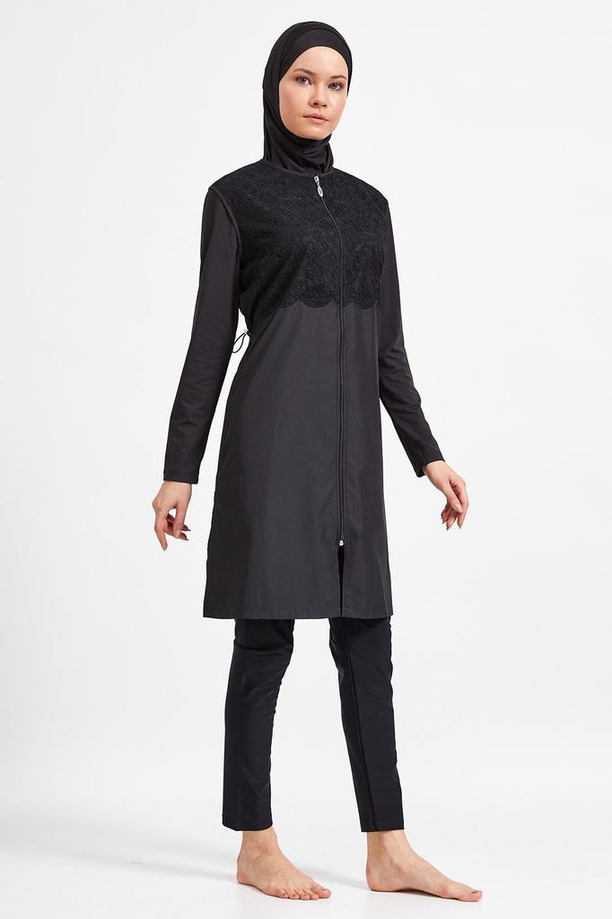 Женский Мусульманский Скромный Исламский Полный Чехол Буркини Пляжный Купальный Костюм Купальники Хиджаб Пляжная Одежда Купальник 