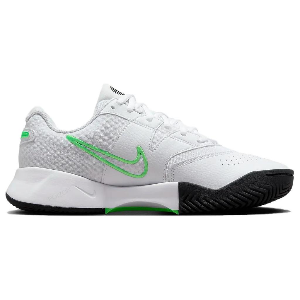 Nike Court Lite 4 White Poison Green Женские кроссовки Черные FD6575-105