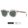 HBK Hand-Crafted Acetate Frame Luxury Square Vintage Retro Sunglasses Men Women Stylish UV400 Protection Multi-Style Polarized