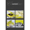1/24 Cadillac Eldorado Biarritz Series 62 Модель спортивного автомобиля из сплава Литой металл Классические ретро автомобили Модель автомобиля Звук Свет Детская игрушка Подарок