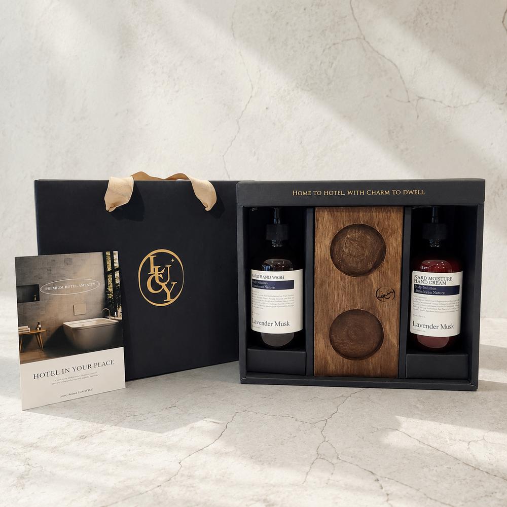 Nad Bouquet Garni Scented Hand Cream and Hand Wash Set, Housewarming & Opening Gift, Hotel Amenities, Souvenir, Return Gift
